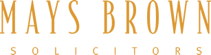 logo-mays-brown-solicitors-gold